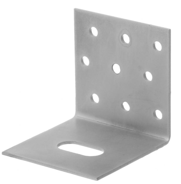 Кутник монтажний перфорований 60x40x60x2.5 цинк